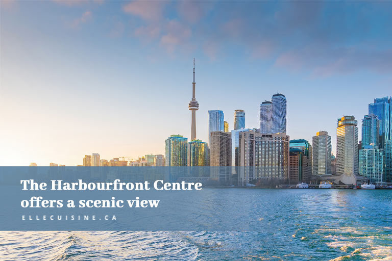 The Harbourfront Centre offers a scenic view
