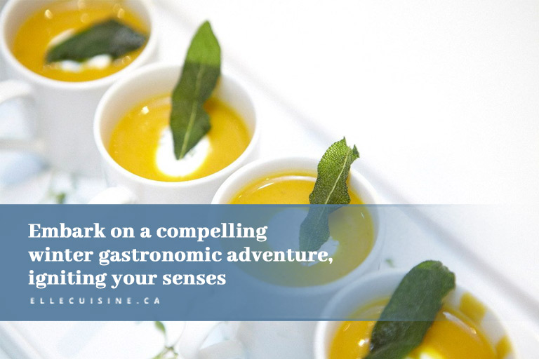 Embark on a compelling winter gastronomic adventure, igniting your senses