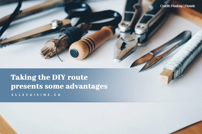 Taking the DIY route presents some advantages