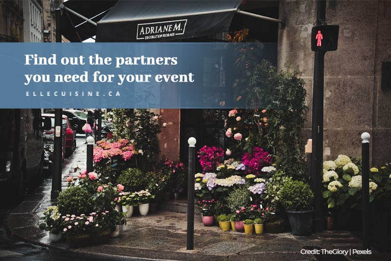 Find out the partners you need for your event