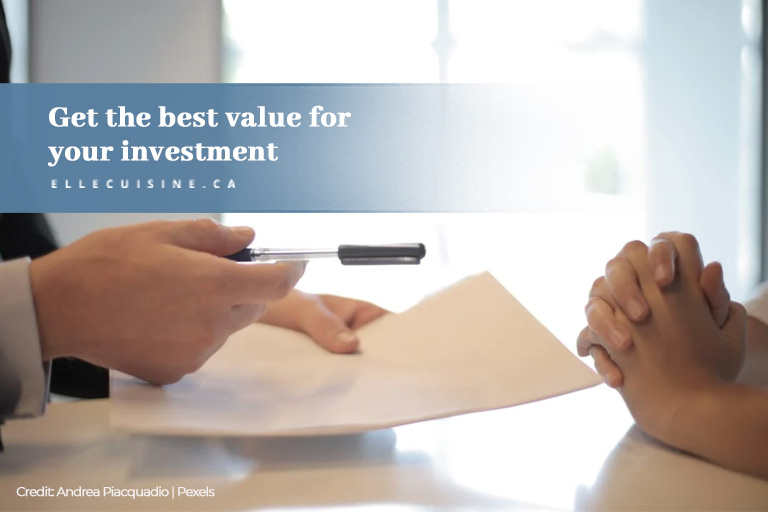 Get the best value for your investment