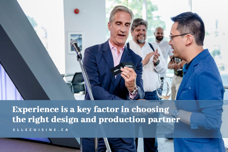 Experience is a key factor in choosing the right design and production partner